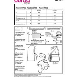 Accessories Burda 5759