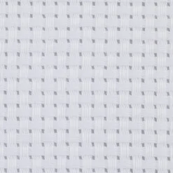 AIDA stof 50×50 cm, 35 tern pr. 10 cm Hvid
