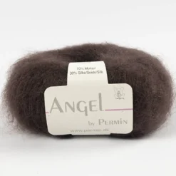 Angel Kid mohair Kastanje