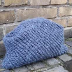 Angel Kid mohair Støvet blå