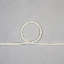 Anoraksnor 4 mm Råhvid