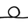 Anoraksnor 4 mm Sort