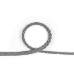 Anoraksnor 4 mm Stål Grå