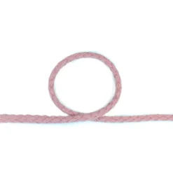 Anoraksnor 4 mm Støvet gammel rosa