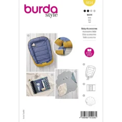 Baby tilbehør Burda 5834