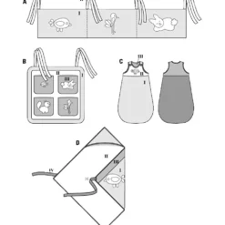 Baby tilbehør Burda Kids 9479