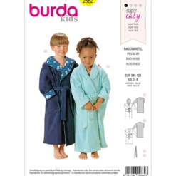 Badekåbe Burda Kids 2662 str. 98-128