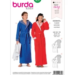 Badekåbe Burda Kids 9620 str. 140-176