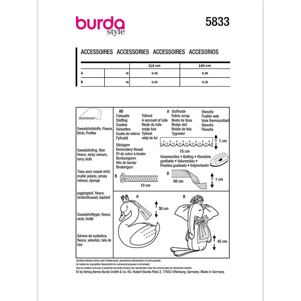 Bamser Burda 5833