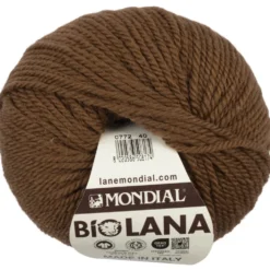 Bio Lana 100% uld Lys brun