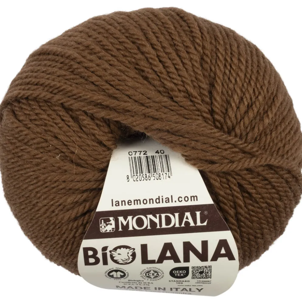 Bio Lana 100% uld Lys brun