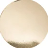 Blank knap, 19 mm Guld