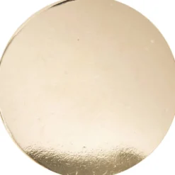 Blank knap, 19 mm Guld
