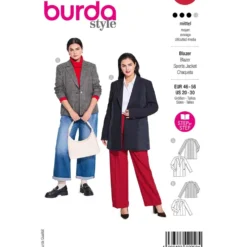 Blazer Burda Curvy str. 46-56