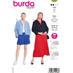 Blazer Burda 5642 str. 36-48