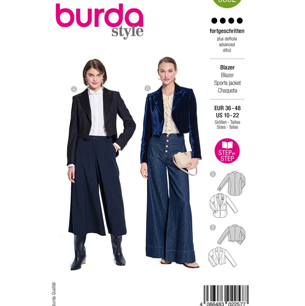Blazer Burda str. 36-48