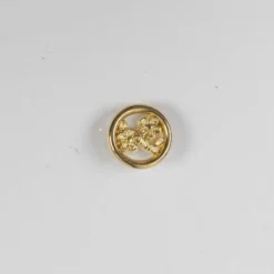Blomsterknap 18mm Guld