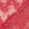 Blonde blomstret zigzag mønster Spice red