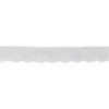 Blonde elastisk 25mm Hvid
