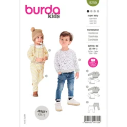Bluse/bukser Burda Kids 9259 str. 56-98