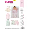 Bluse/Bukser/Kjole Burda Baby 9831 str. 56-80