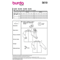 Bluse Burda Curvy str. 46-60