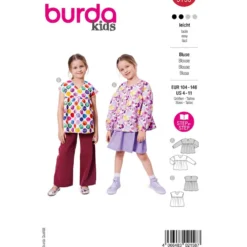Bluse Burda Kids 9195 str. 104-146