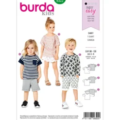 Bluse Burda Kids 9322 str. 98-128