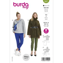 Bluse Burda 5867 str. 34-44