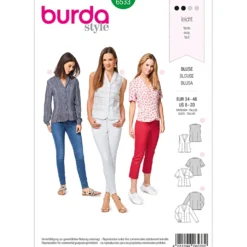 Bluse Burda 6533 str. 34-46