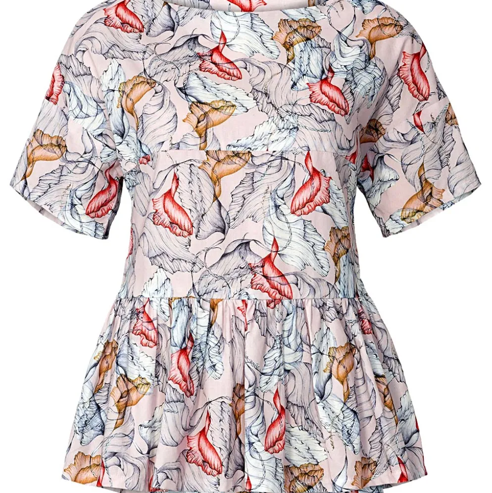 Bluse Burda 5856 str. 34-48