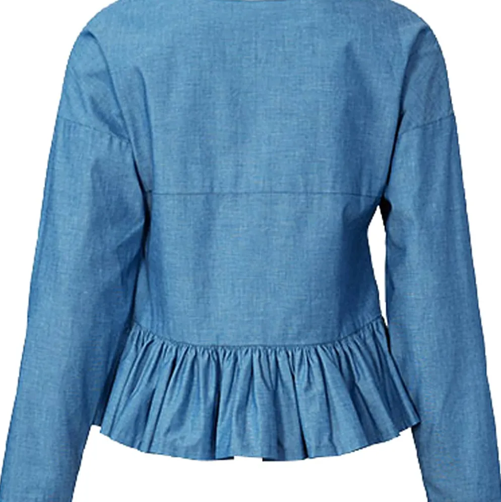 Bluse Burda 5856 str. 34-48