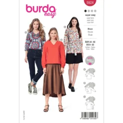 Bluse Burda 5924 str. 34-48