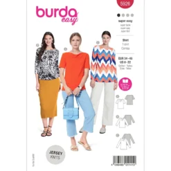 Bluse Burda 5926 str. 34-48