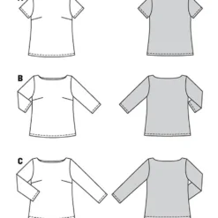 Bluse Burda 5961 str. 34-48