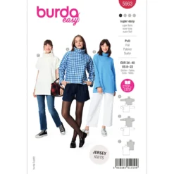 Bluse Burda 5963 str. 34-48