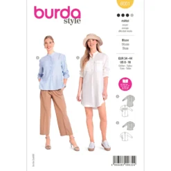 Bluse Burda 6001 str. 34-44
