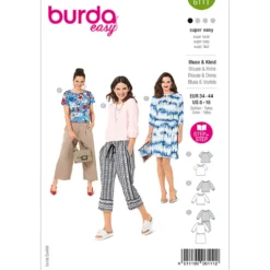 Bluse Burda 6111 str. 34-44