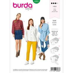 Bluse Burda 6263 str. 34-44