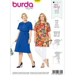 Bluse Burda 6305 str. 46-60