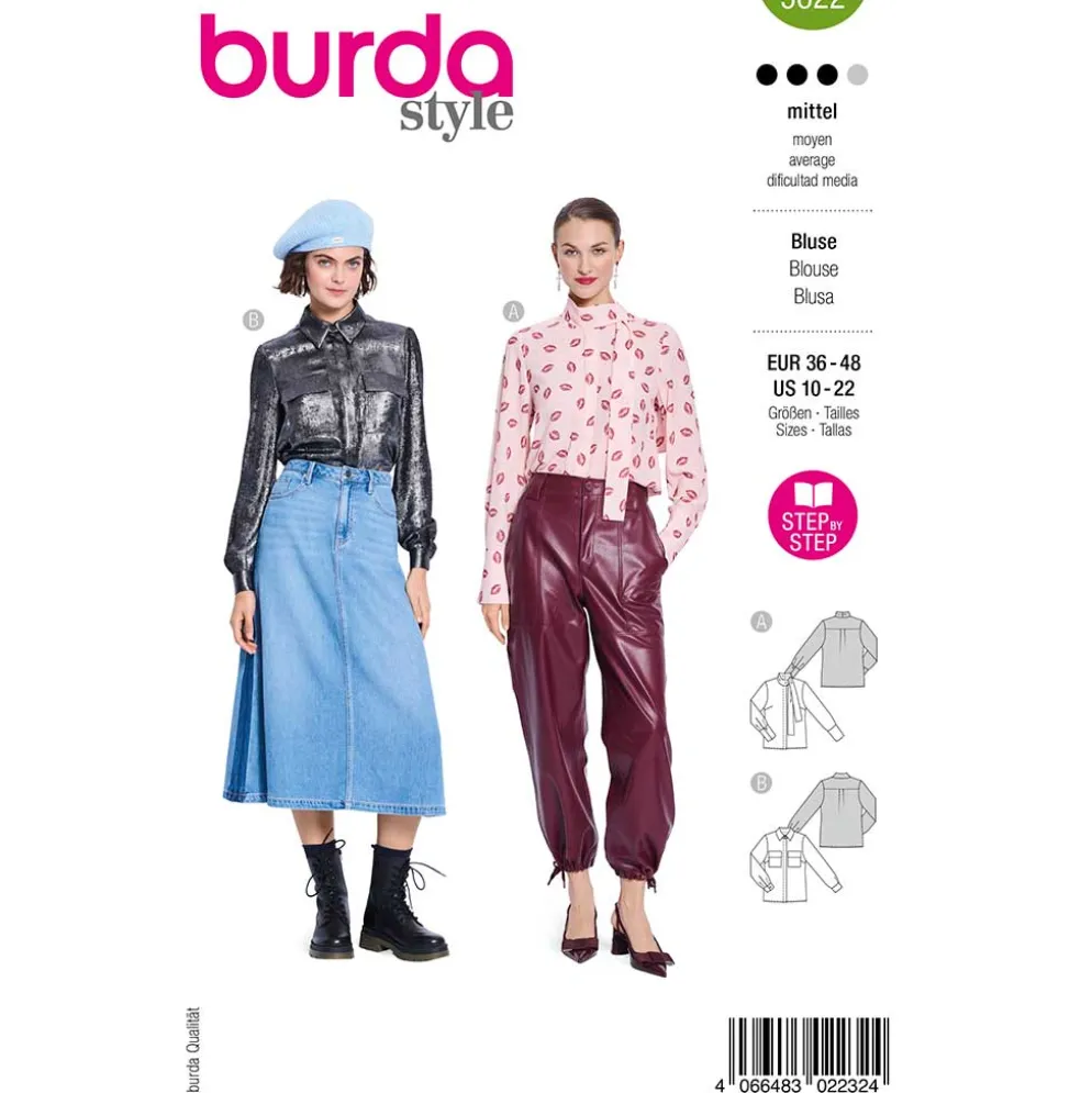 Bluse Burda str. 36-48