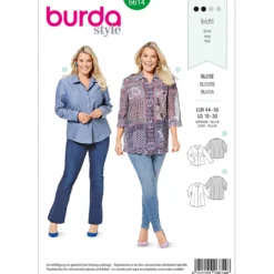 Bluse Burda 6614 str. 44-46