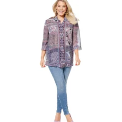 Bluse Burda 6614 str. 44-46