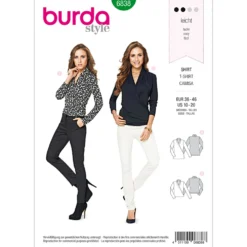 Bluse Burda 6838 str. 36-46