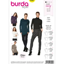 Bluse Burda 6990 str. 34-46