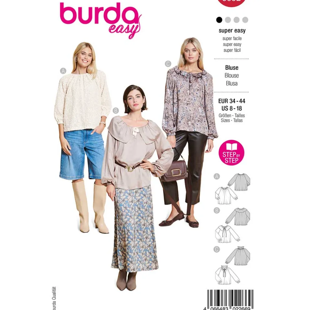 Bluse Burda str. 34-44
