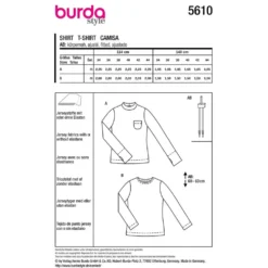 Bluse Burda str. 34-44