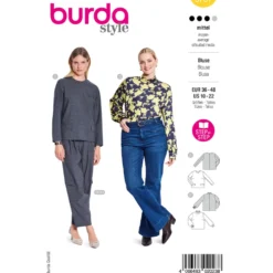 Bluse Burda 5701 str. 36-48