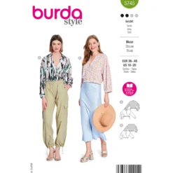 Bluse Burda 5745 str. 36-46