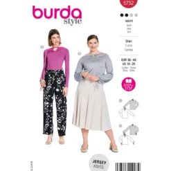 Bluse Burda 5752 str. 36-46